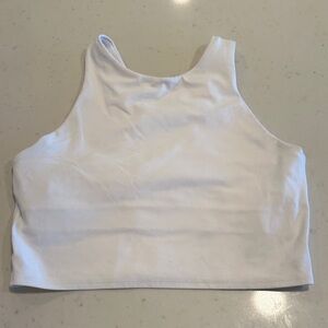 Athleta Transcend High Neck Crop Sports Bra NWOT Size Small